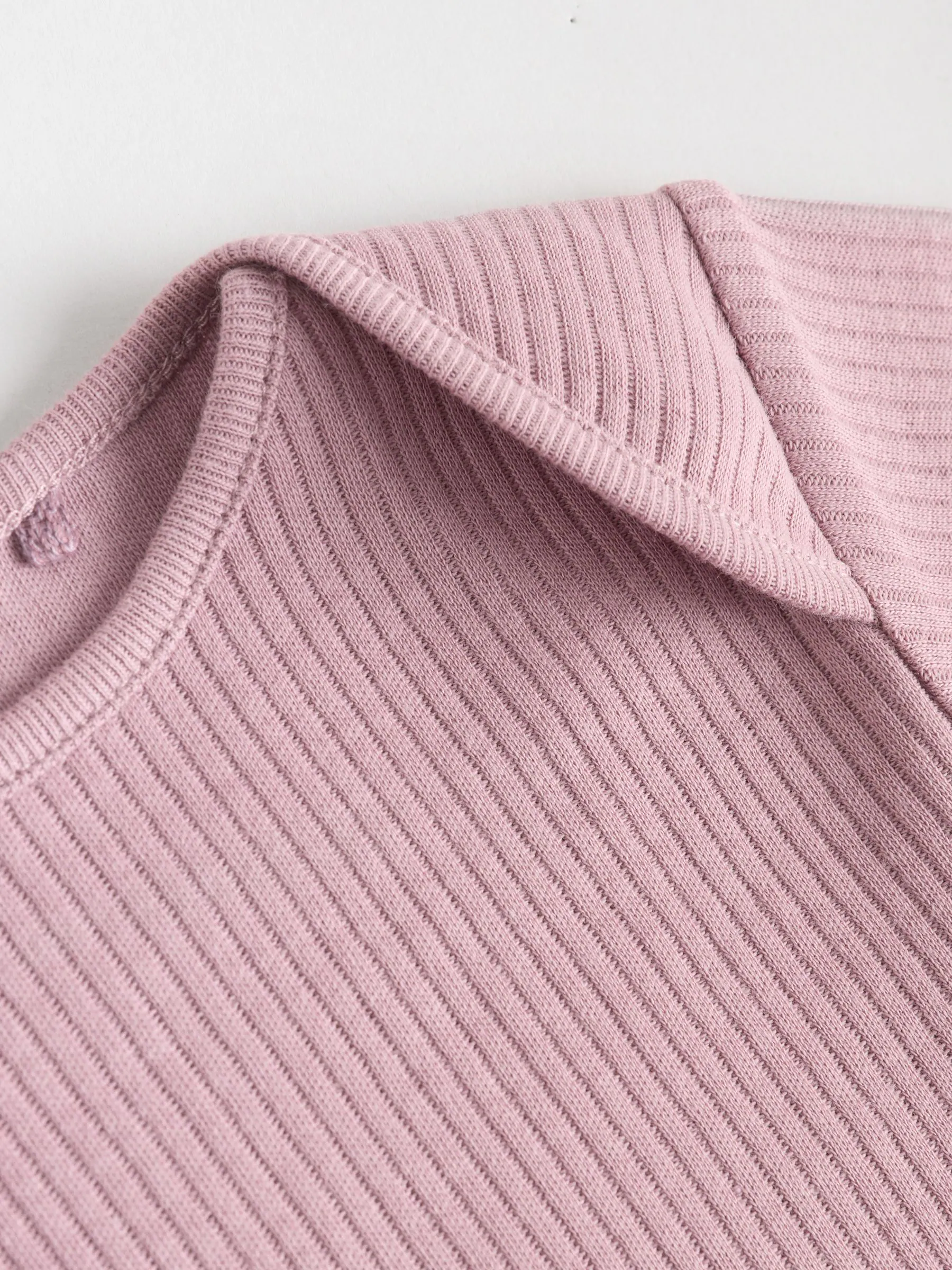Roze - 5 Babyrompertjes met korte mouwen
