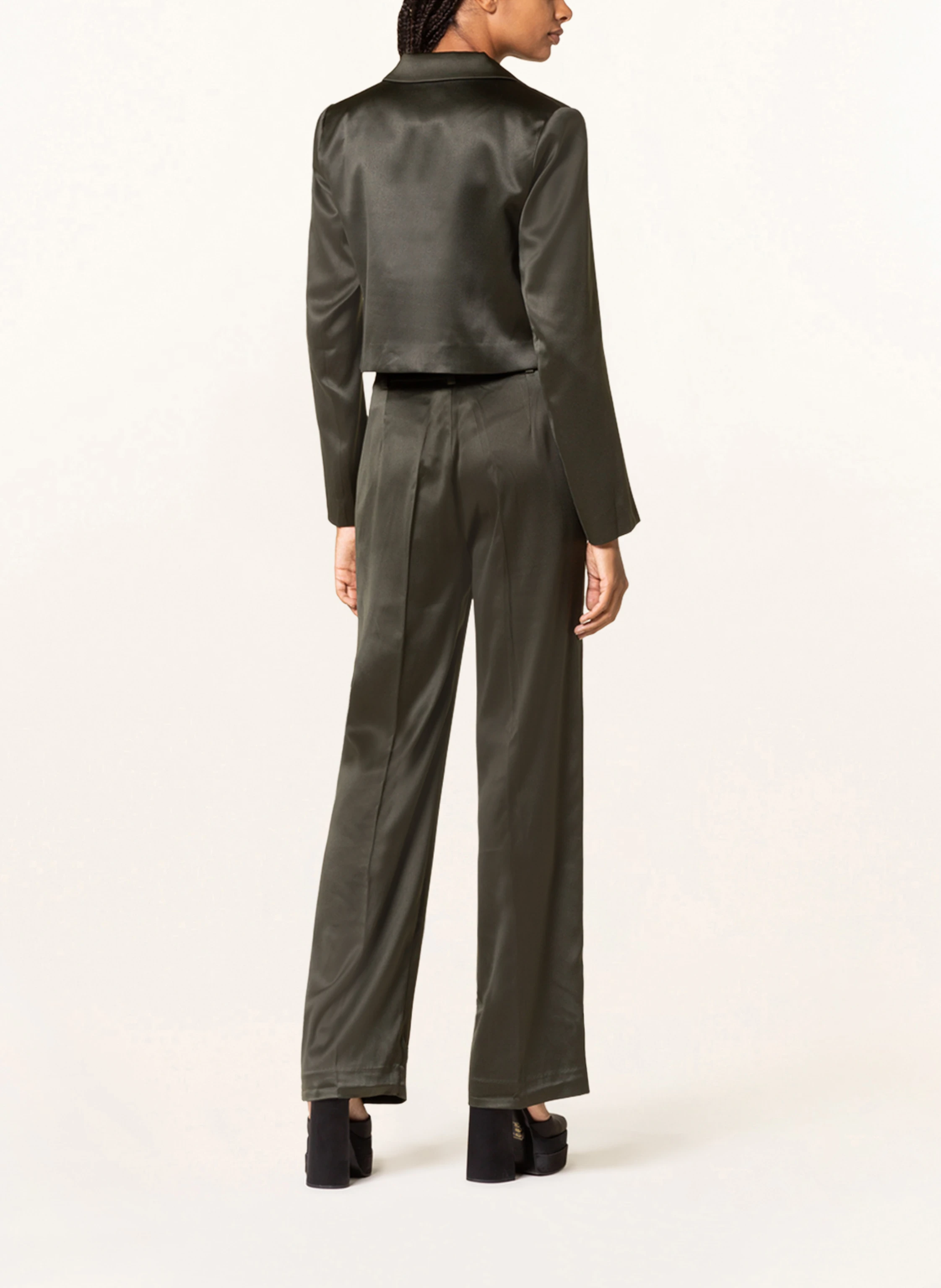ENVII Cropped-Blazer ENSTEFANE aus Satin