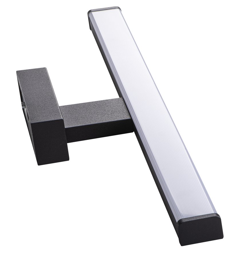 Sapho Asten spiegellamp 40cm zwart