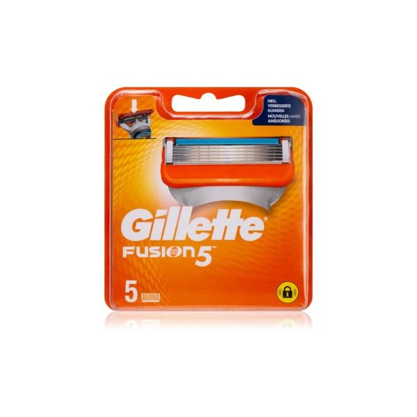 Gillette Fusion5 Recarga de Lâminas 5 Unidades