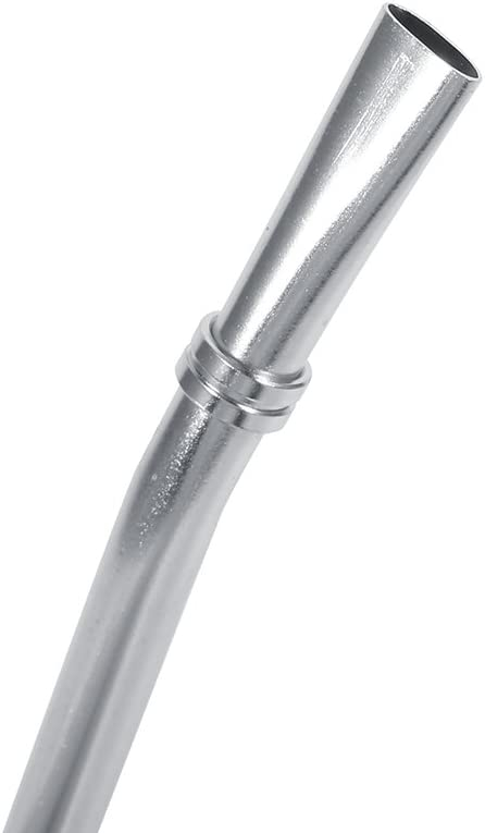 Yerba Mate Tee Strohhalm Edelstahl Bombilla - Silber