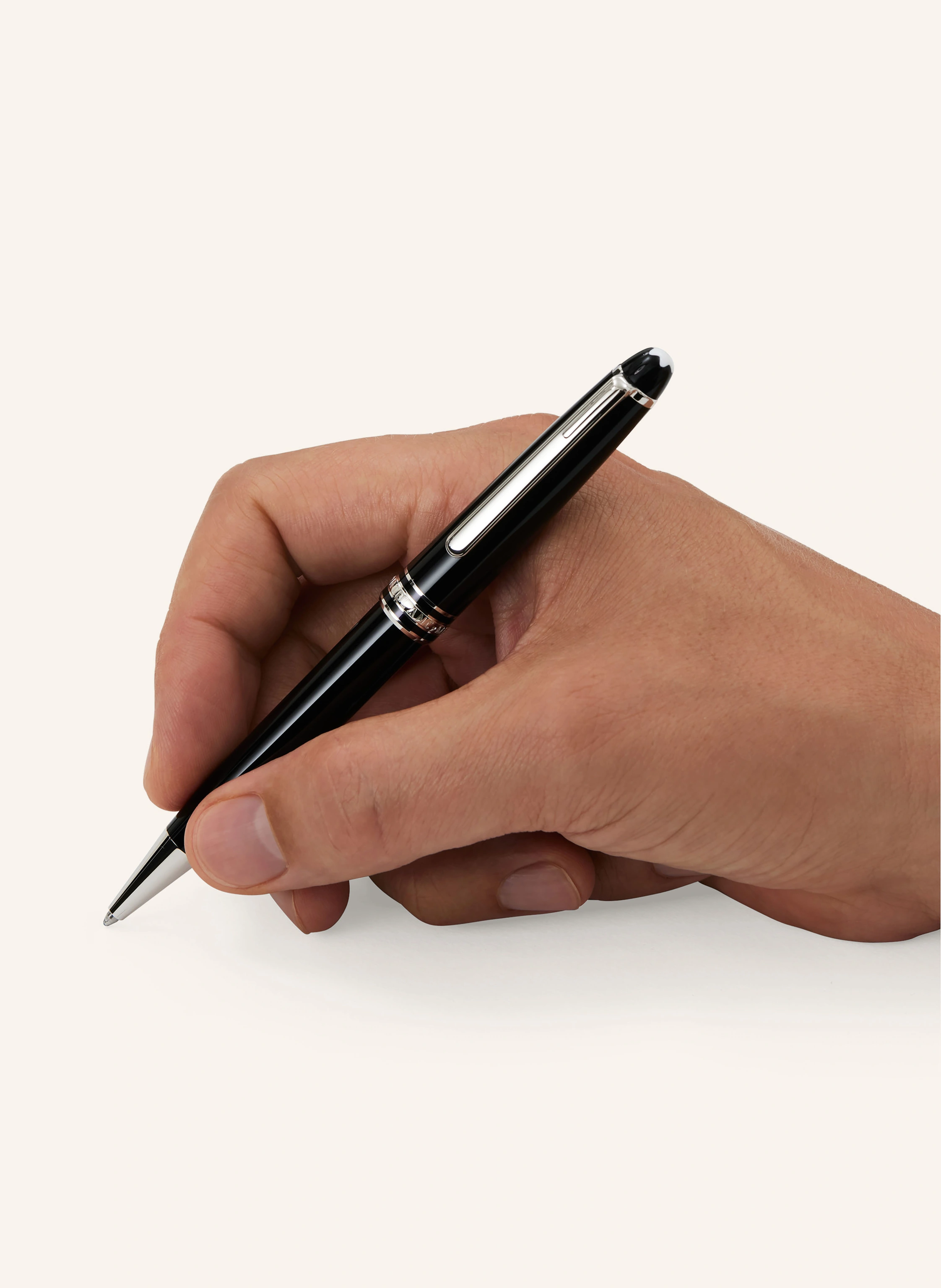 MONTBLANC Drehkugelschreiber MEISTERSTÜCK PLATINUM LINE 145