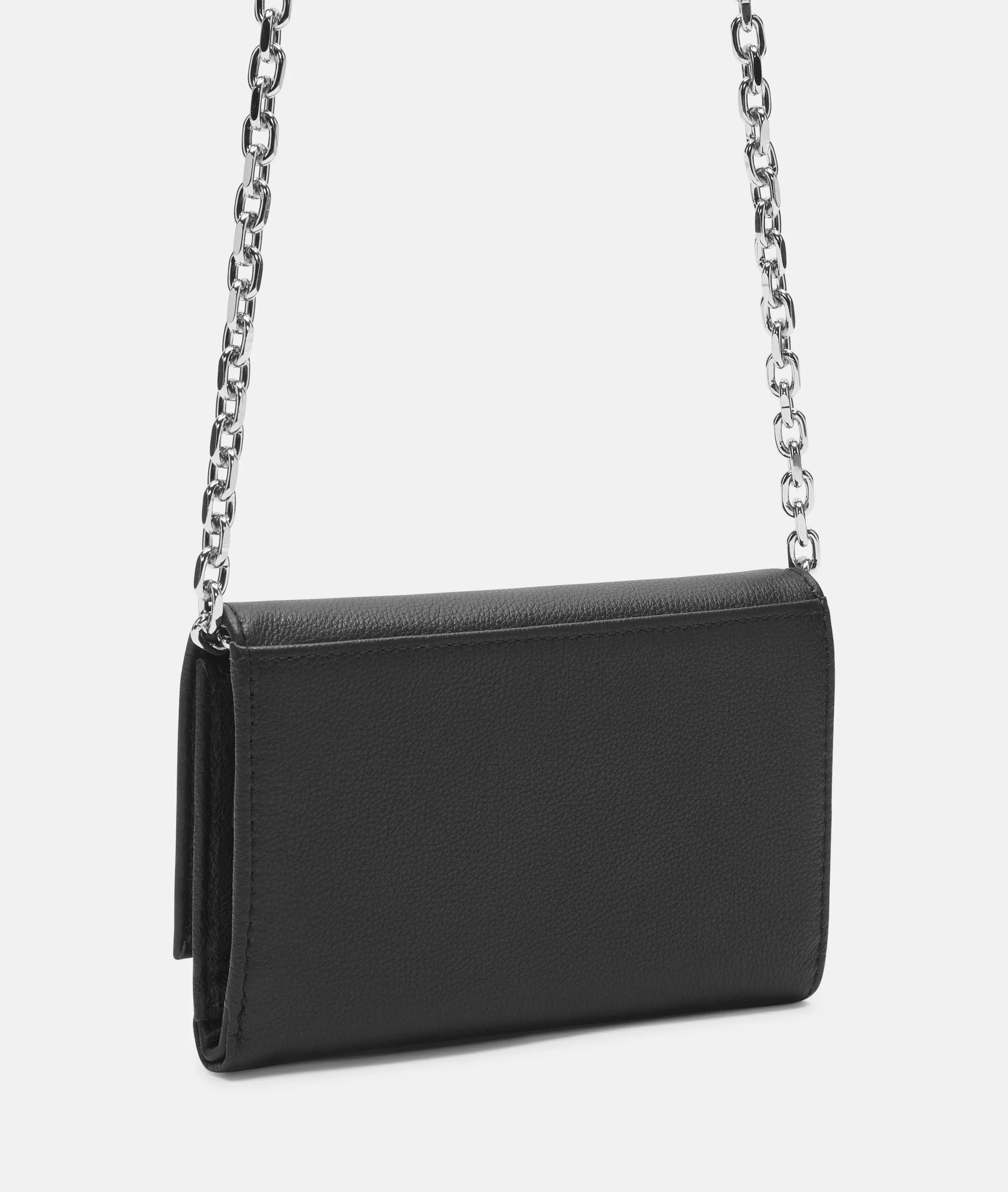 Malia wallet L Large wallet with chain strap made from cowhide
