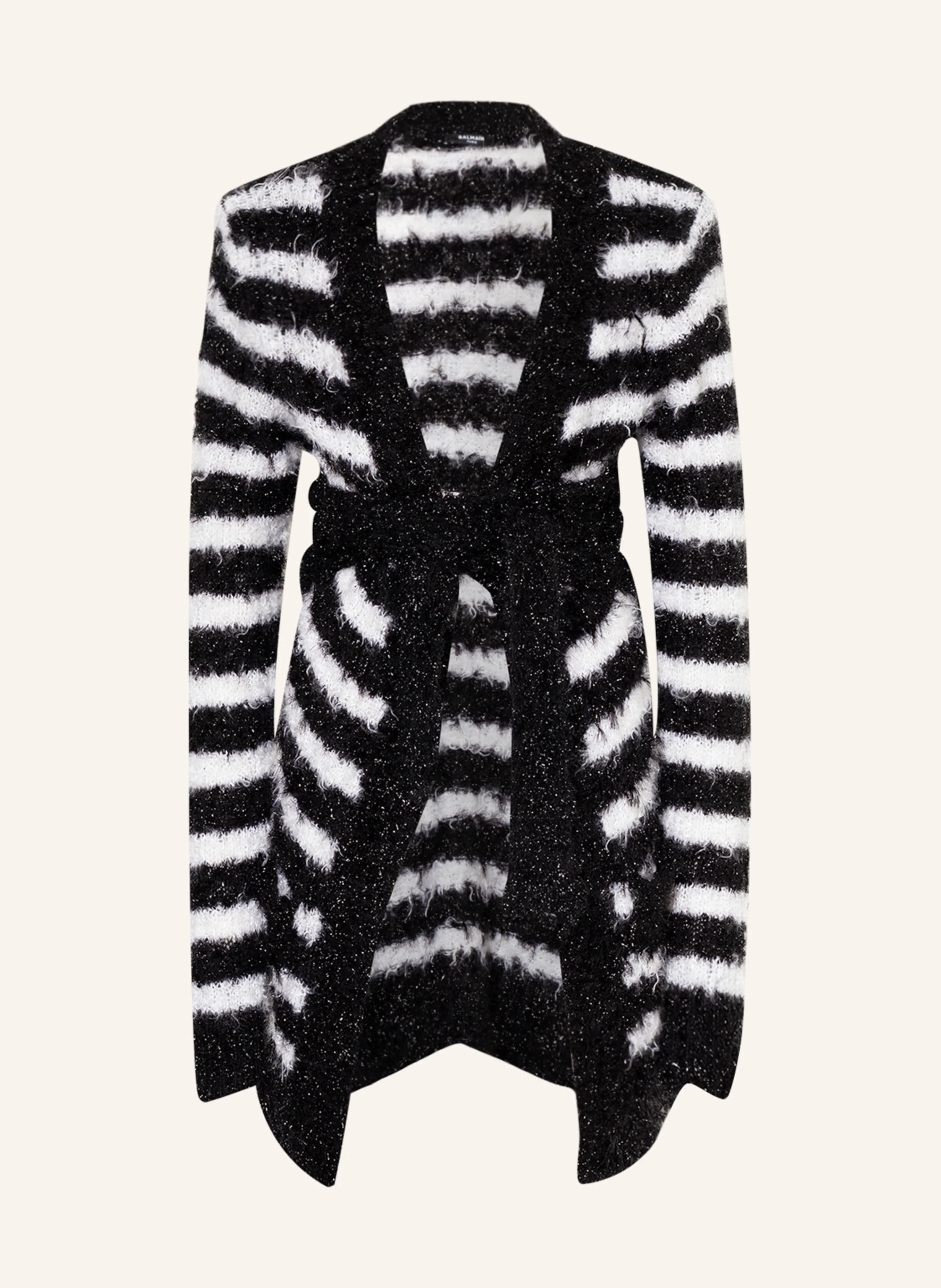 BALMAIN Strickhülle mit Glitzergarn