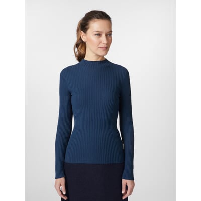 Damen-Strickpulli, Blau