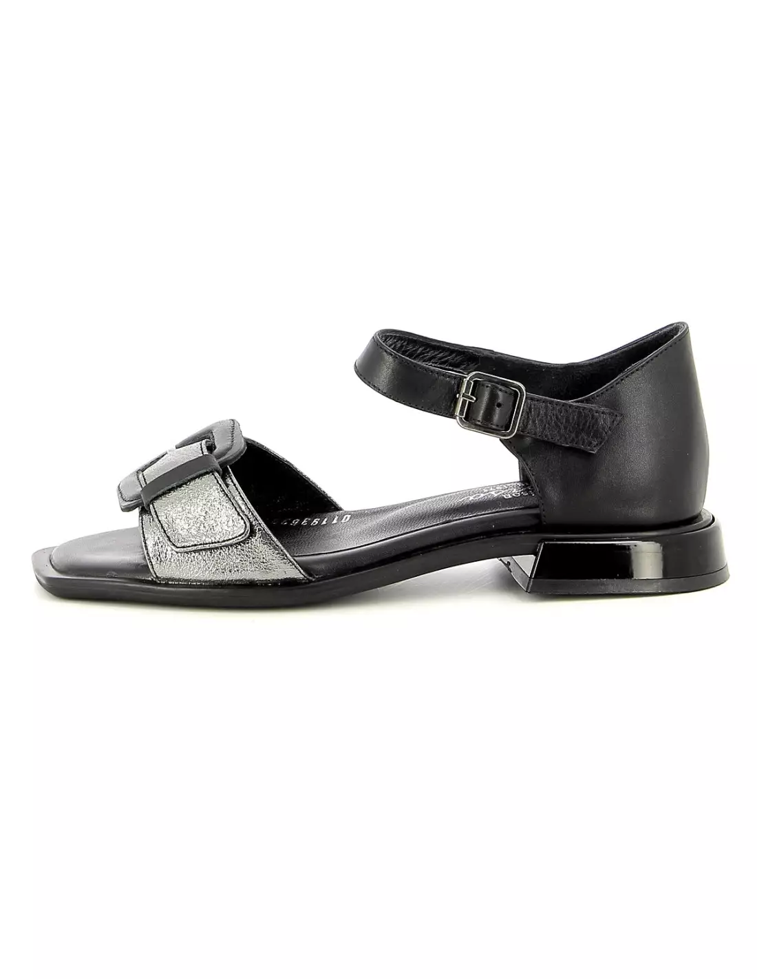 MAISON MANSA 011 9364 - Sandales & nu-pieds Argentnoir