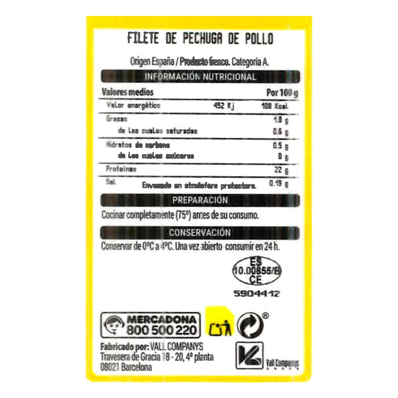 Poitrines de poulet entières