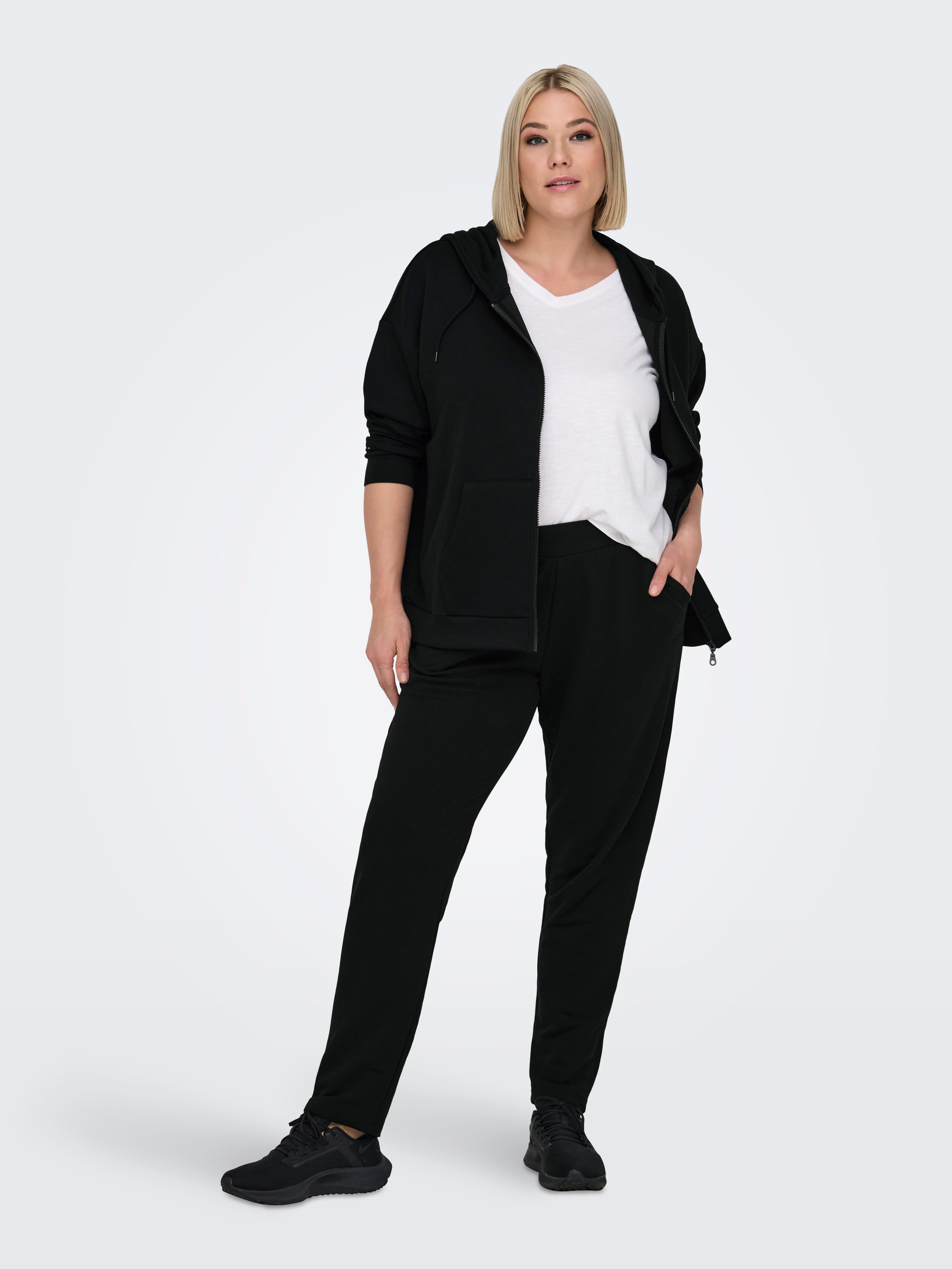 ONPMELINA Mittlere Taille Slim Fit Jogginghose Black