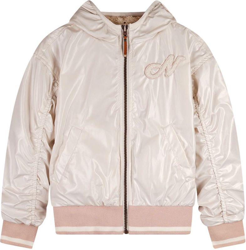 NONO - Beau Reversible Hooded Zomerjas - Pearled Ivory
