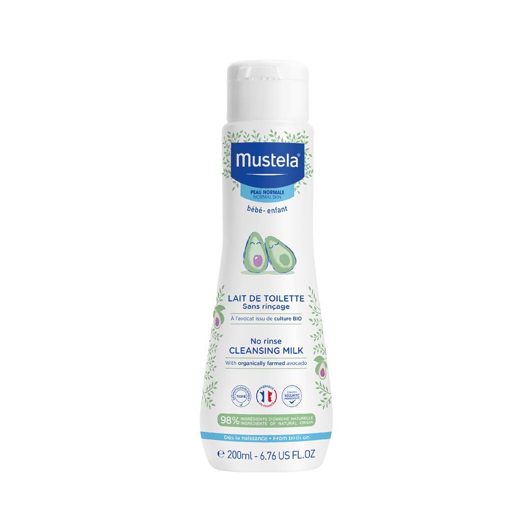 MUSTELA  Leite de Limpeza Sem Enxaguar - 200ml