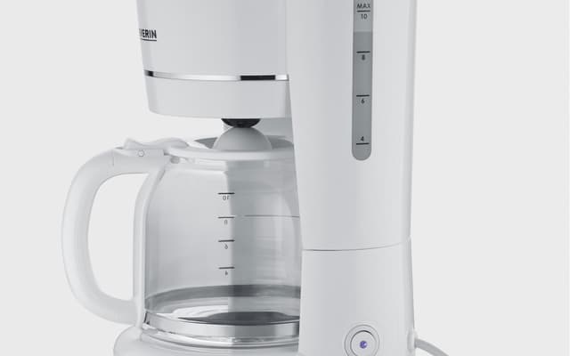 Severin Kaffemaskine 1,25 liter 900 watt Hvid