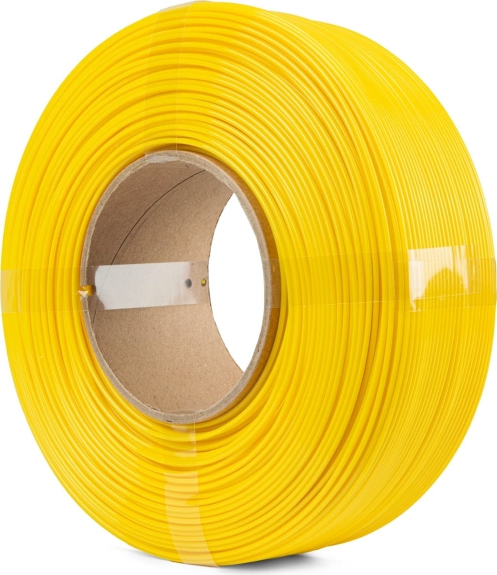 The Filament  ReFill PETG Lite Yellow, 1,75 mm / 1000 g    Technisches PETG ohne Spule für zuverlässige Alltagseinsätze in Yellow