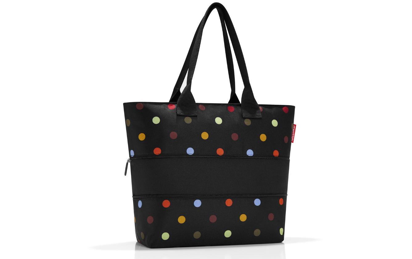 Tasche Shopper e1 DotsSchultertasche mit mittigen Reissverschluss