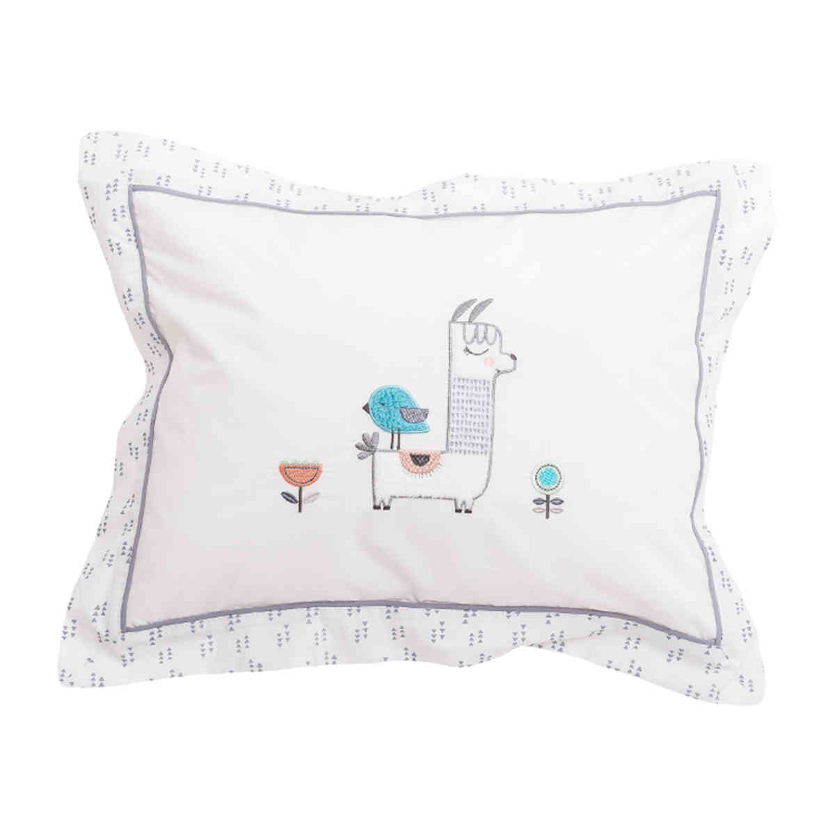 Be Be´s Collection Bebe Collection Kuschelkissen 30 x 40 Lama grau