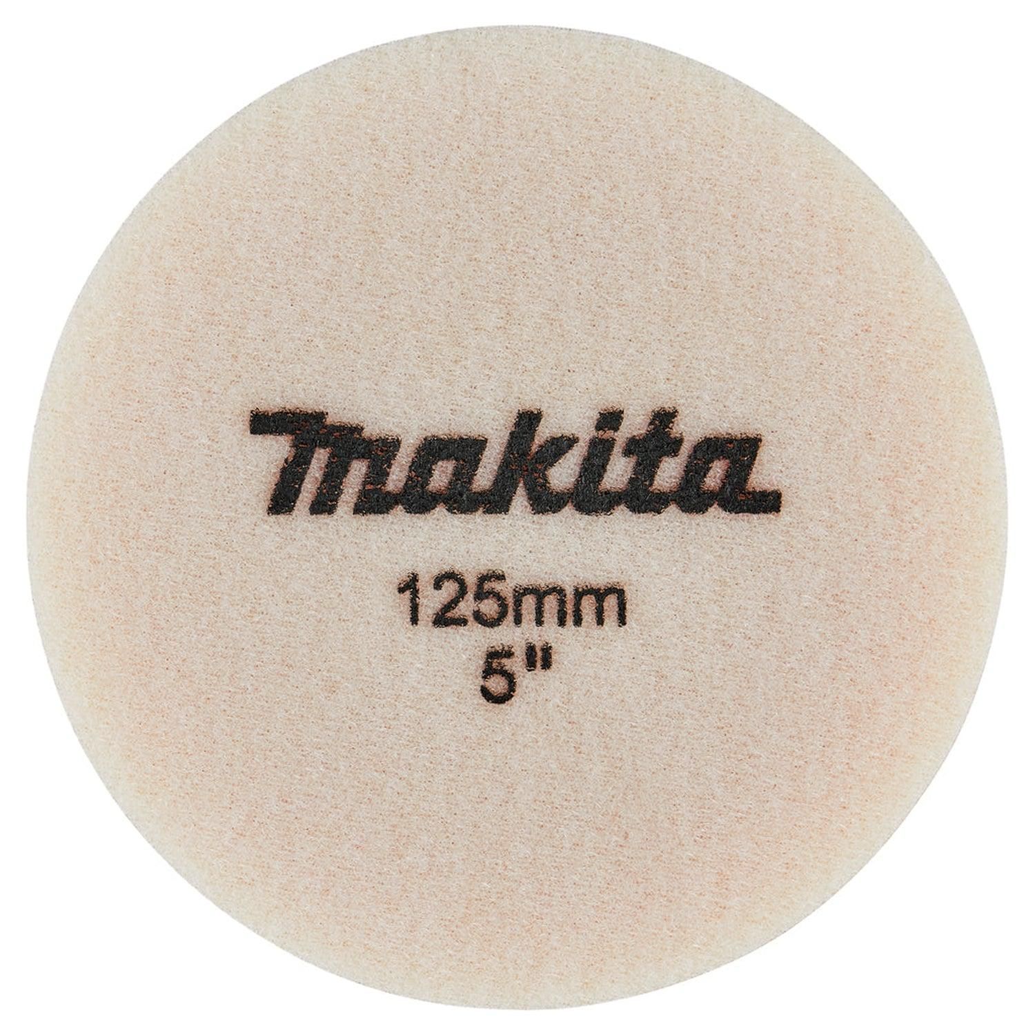 Makita D-62511 Spons Oranje Zacht-Grof 125mm