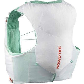 Salomon ADV Skin 5 Set Laufrucksack White / Electric Green
