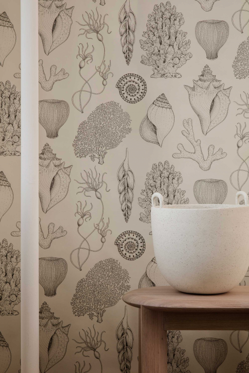 Ferm Living Bevel eetbank 90 wit geolied eiken