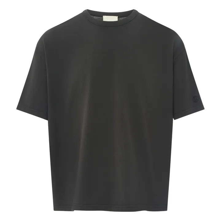 SMALLABLE BASICS T-Shirt Oversize Homme Coton Bio | Noir