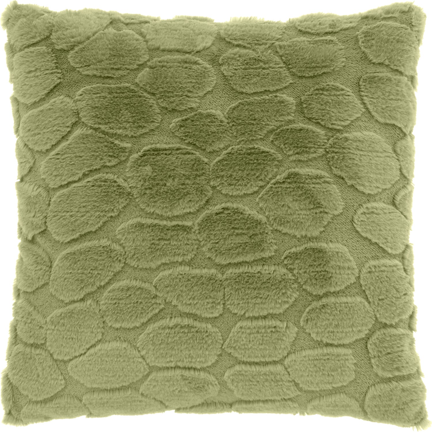 Unique Living sierkussen Daaf groen 45 x 45 cm
