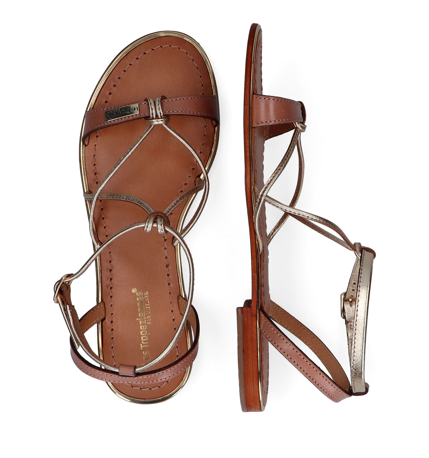 Sandalen beige
