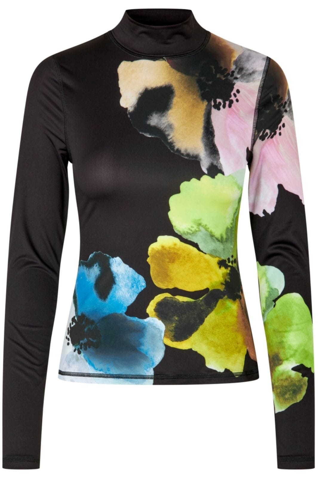 Stine Goya Elastic High Neck Collared Top, 2244 Stocking Jersey
