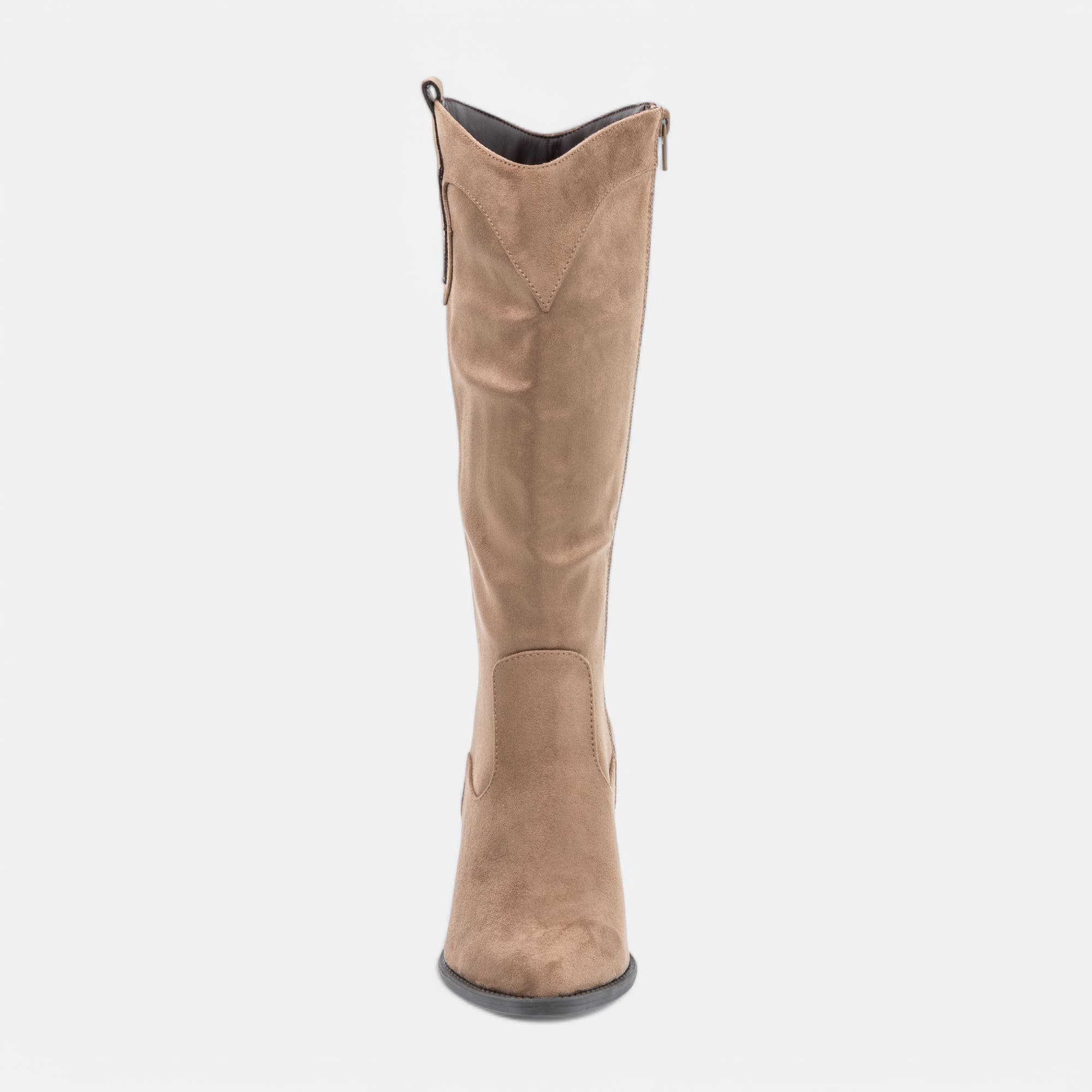 Bottes à talon Femme beige
