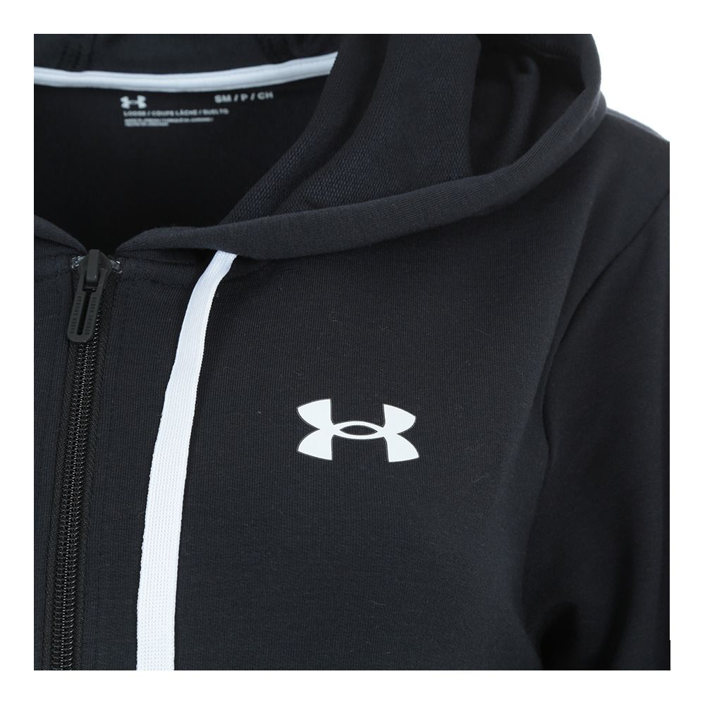 Under Armour RIVAL TERRY - Sweat Femme noir