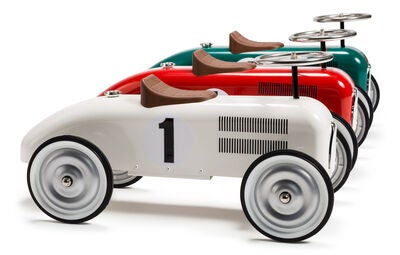 Mini Speeders Classic Gåbil, Hvit