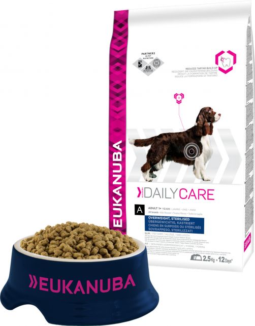 Eukanuba Dog Overweight Sterilised Kip - Hondenvoer