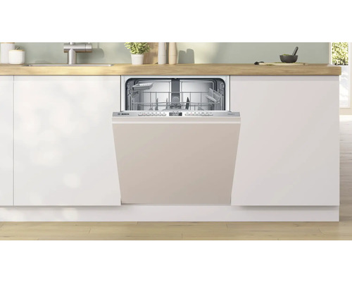 Bosch SBV4EAX23E volledig geïntegreerde vaatwasser, 59,8 x 86,5 x 55 cm, voor 13 couverts, 9 l inhoud, 40 dB(A)