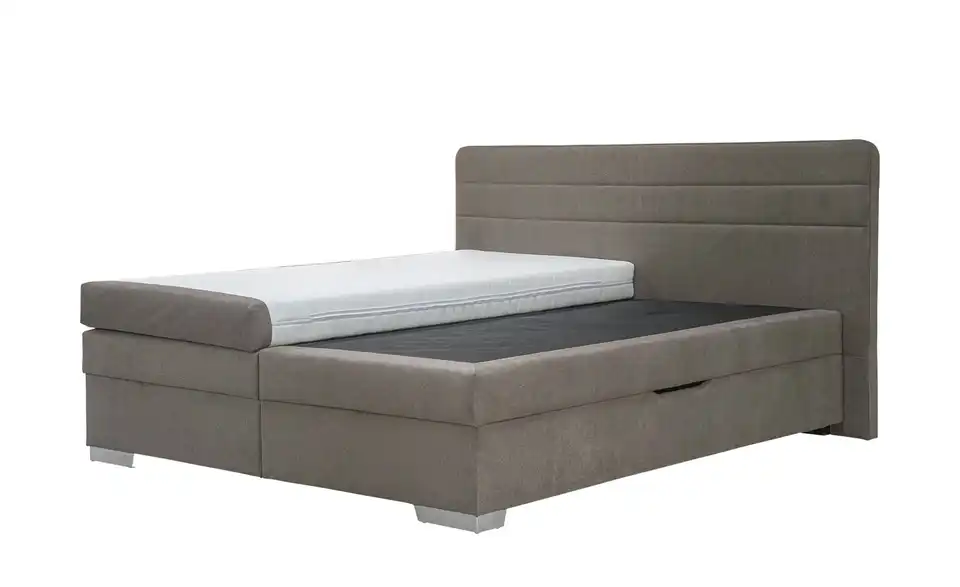 Boxspringbett Maria Taupe 180 cm