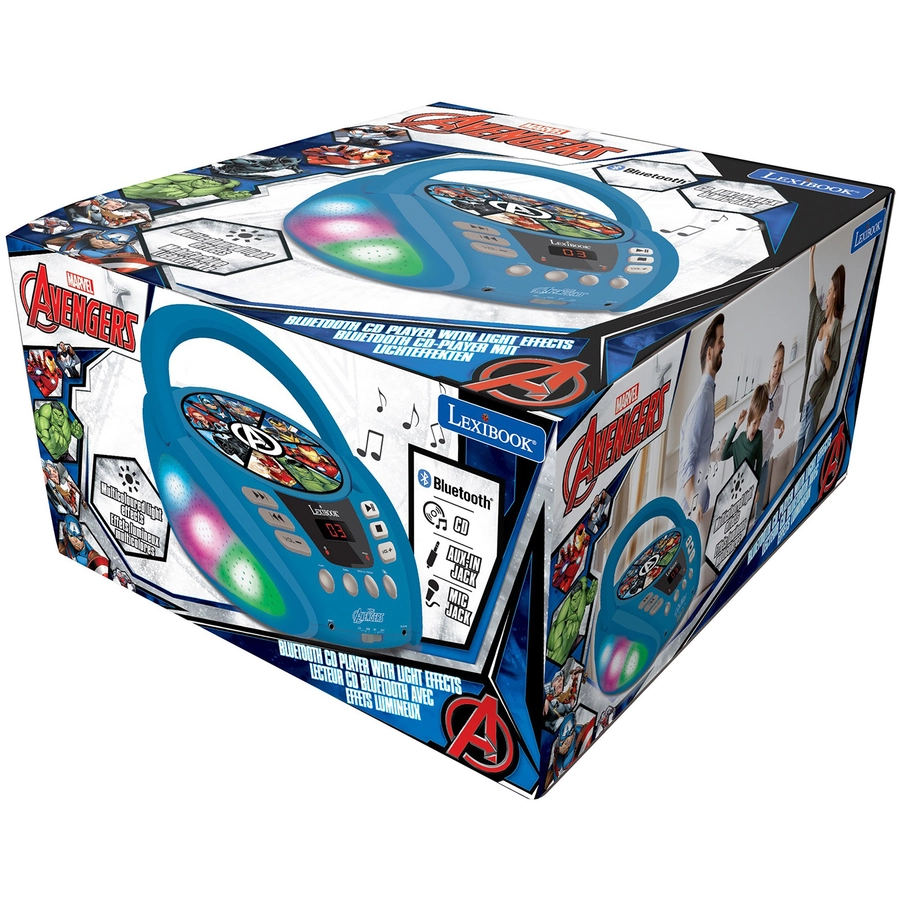 LEXIBOOK Avengers Bluetooth CD-Player