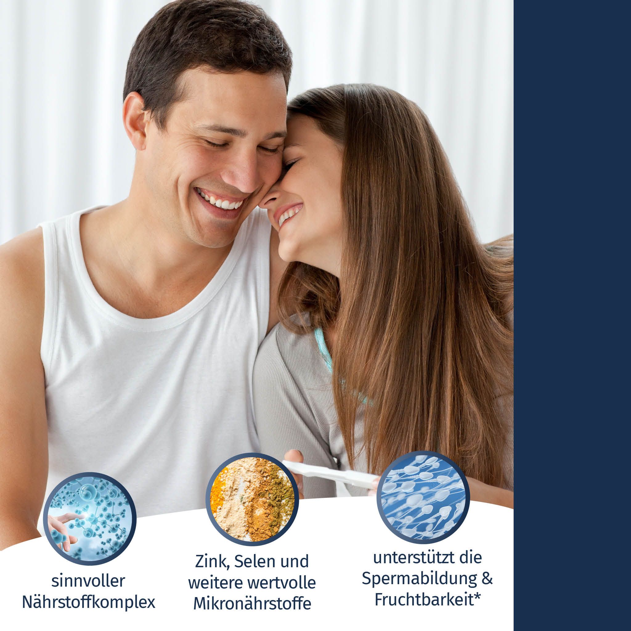 miapanda® Fertil Men | Kinderwunsch Vitamine Männer