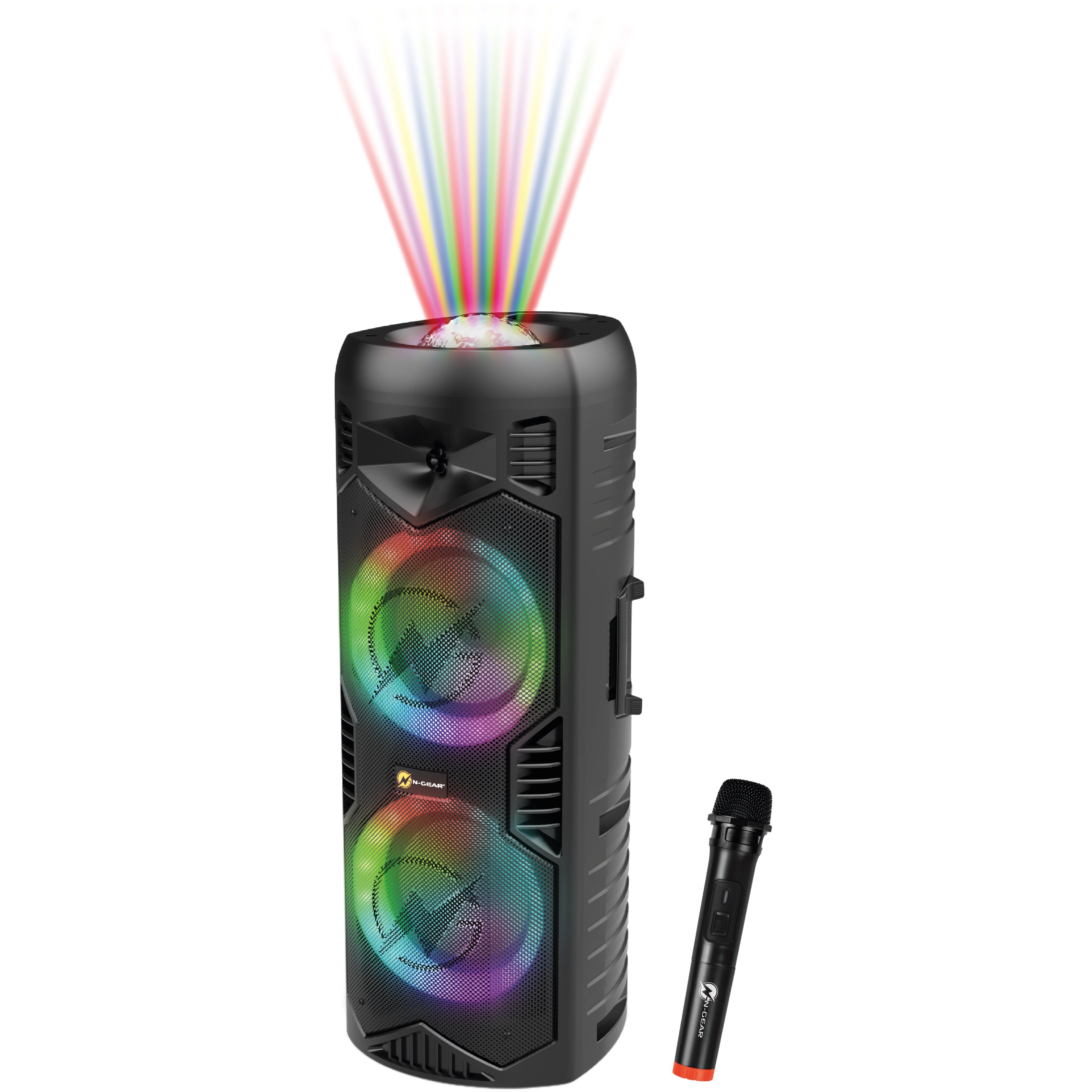 N-Gear Let's Go Party 5150 Black mobiele partyspeaker