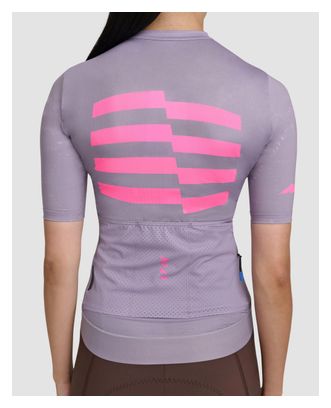 Maillot Manches Courtes Maap Sphere Pro Hex 2.0 Ash Violet Femme