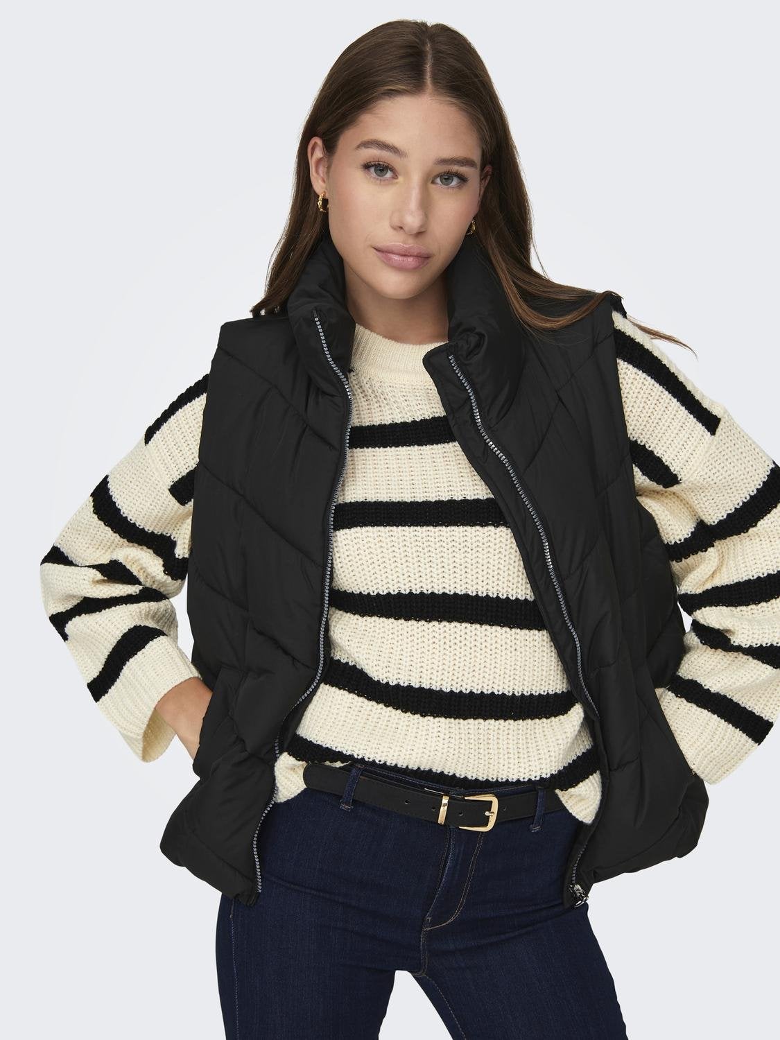 JDYDINNO Daunenweste Black