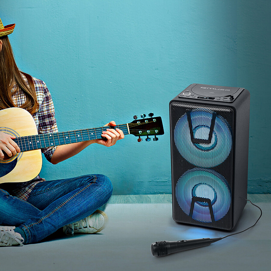 Muse M-1820 DJ + Muse MC-30 WI Noir