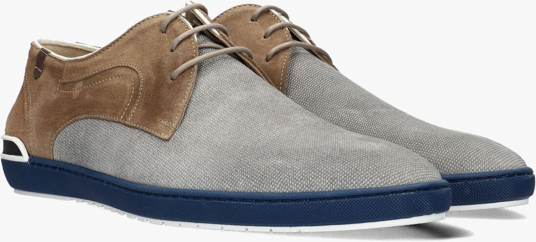 FLORIS VAN BOMMEL ecru floris van bommel veterschoenen sfm-30293