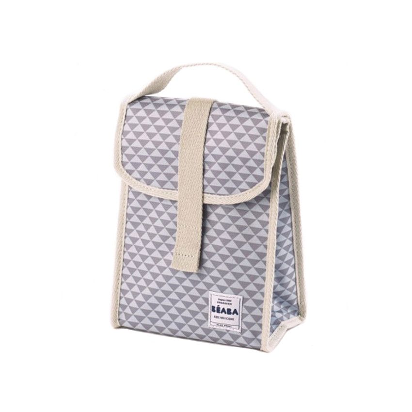 Sac à langer Genève II - Gris/Corail - Doré