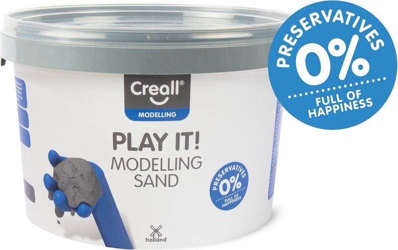 Creall - Play-it - Speelzand - Zand - 2500 Gram - Glutenvrij