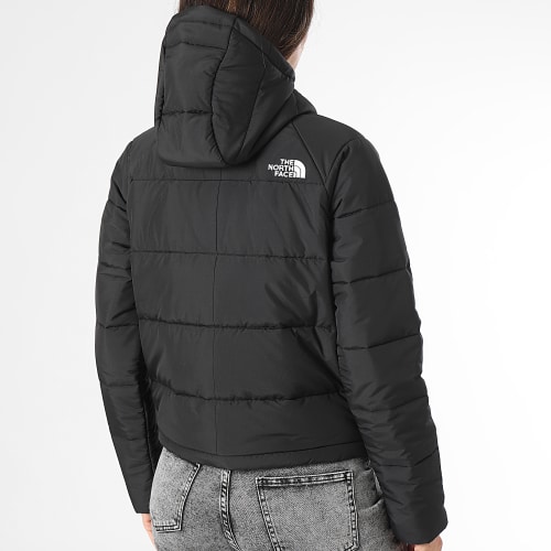 Doudoune Capuche Femme Hyalite A7ZIV Noir