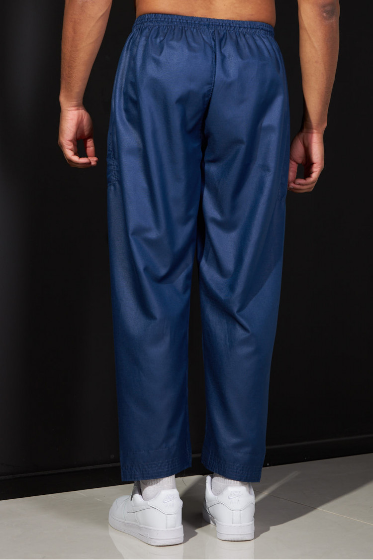 Ensemble 2 pièces qamis + pantalon bleu foncé