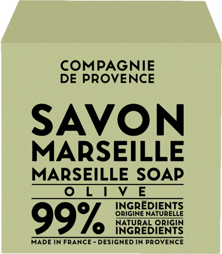 Compagnie De Provence CUBE OF MARSEILLE SOAP OLIVE 400 G