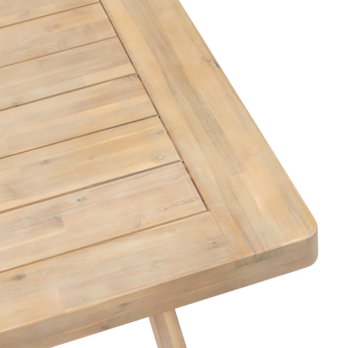 TABLE FIXE XENIA ACACIA 10 PLACES