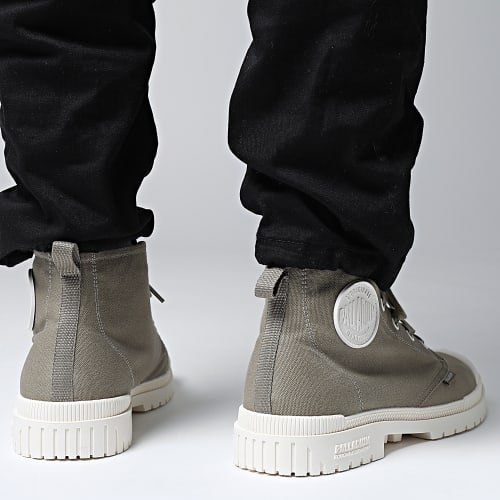 Baskets Pampa SP20 Hi Canvas 76838 Dusky Green Marshmallow