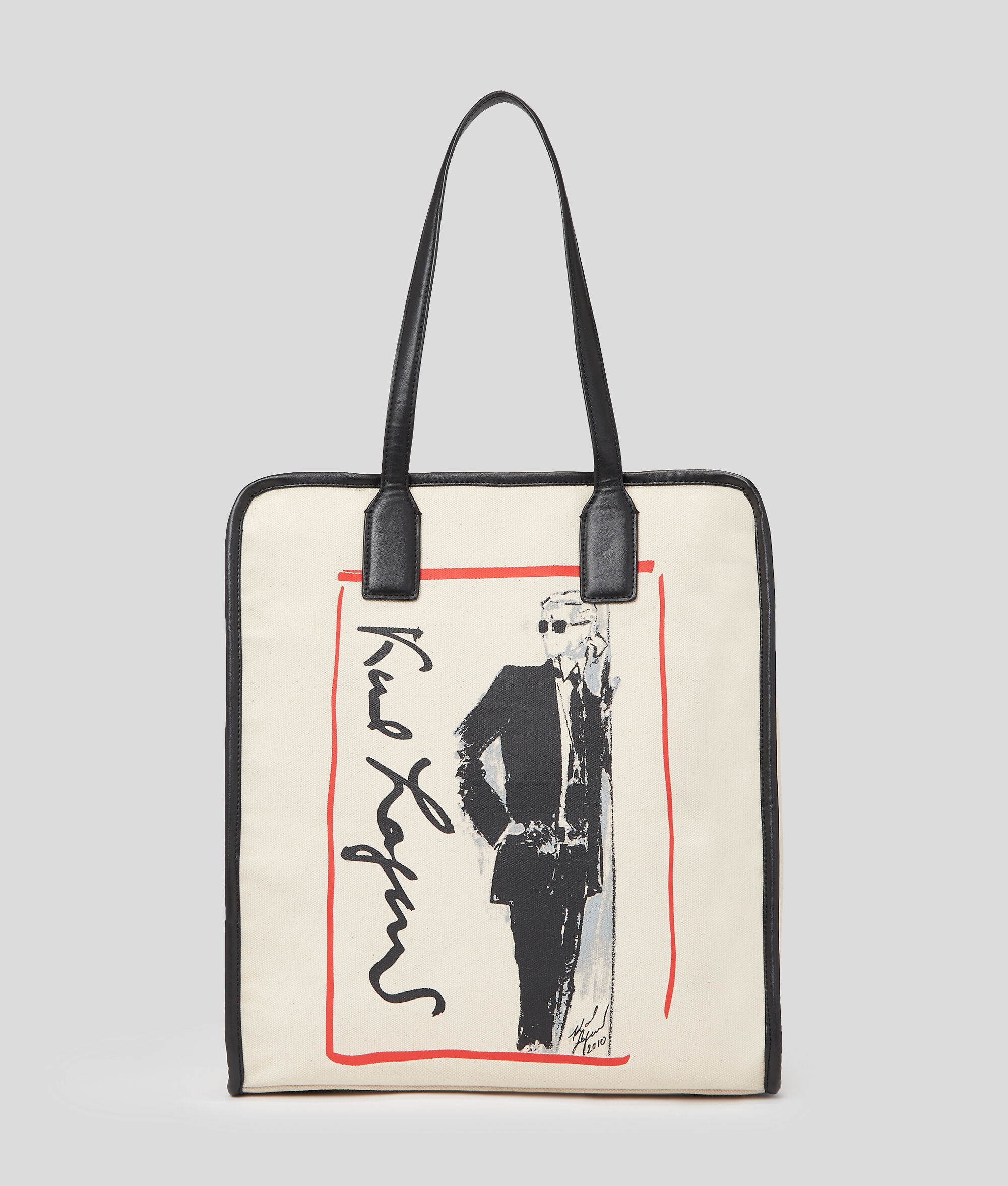 SAC SHOPPER EN TOILE KARL ARCHIVE