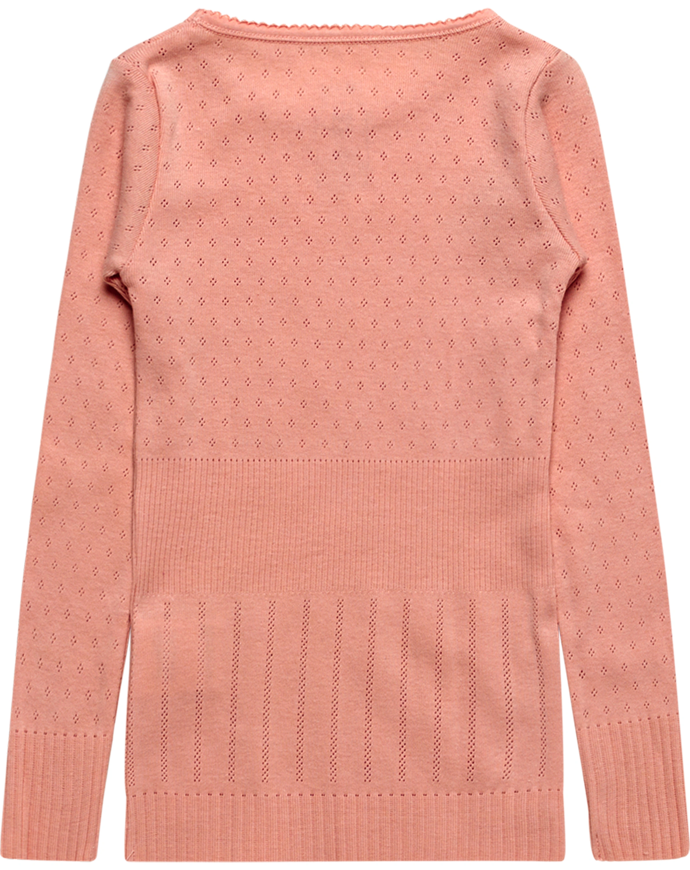 Langarmshirt BASIC DORIA in rose dawn