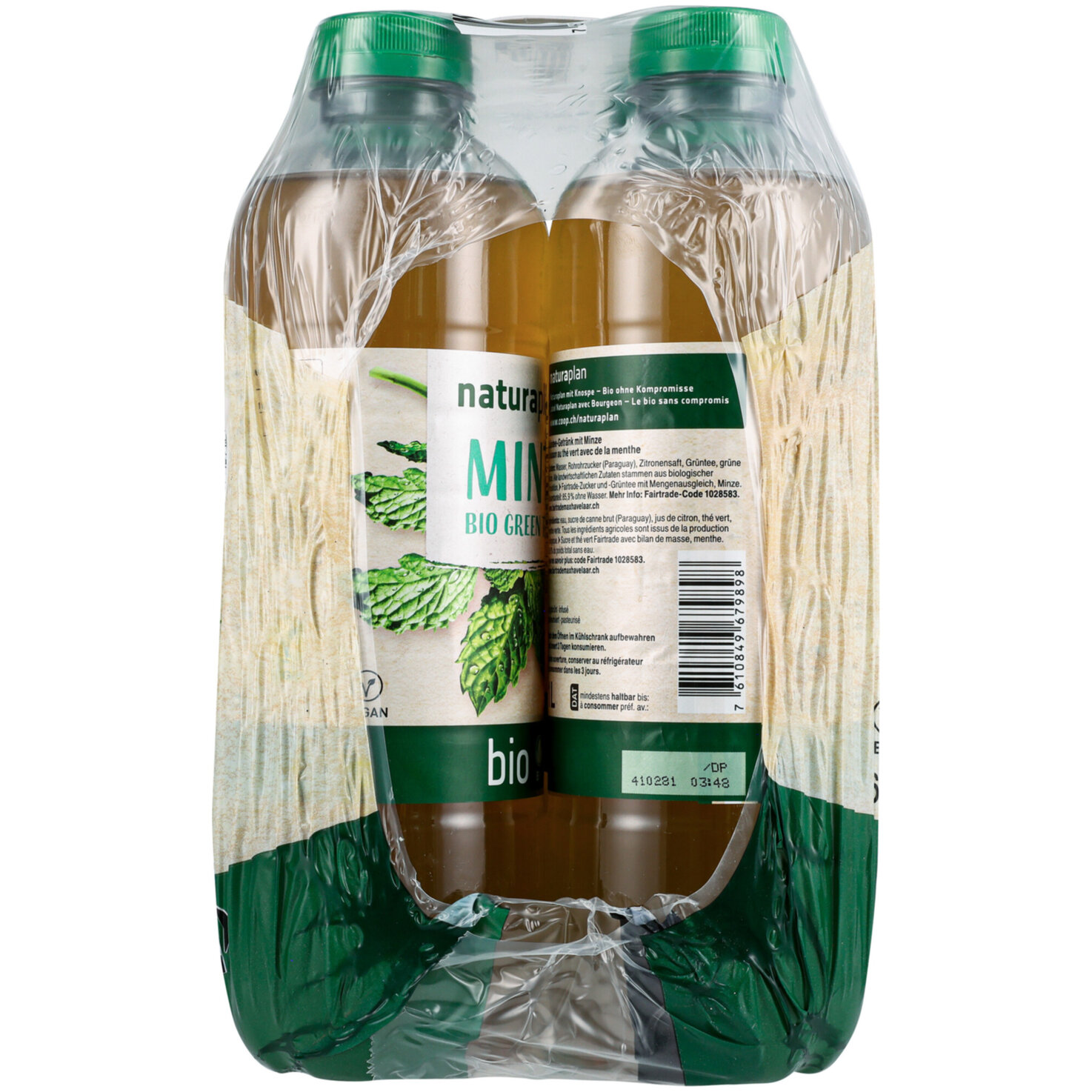 Naturaplan Organic Mint Green Ice Tea 6x1l