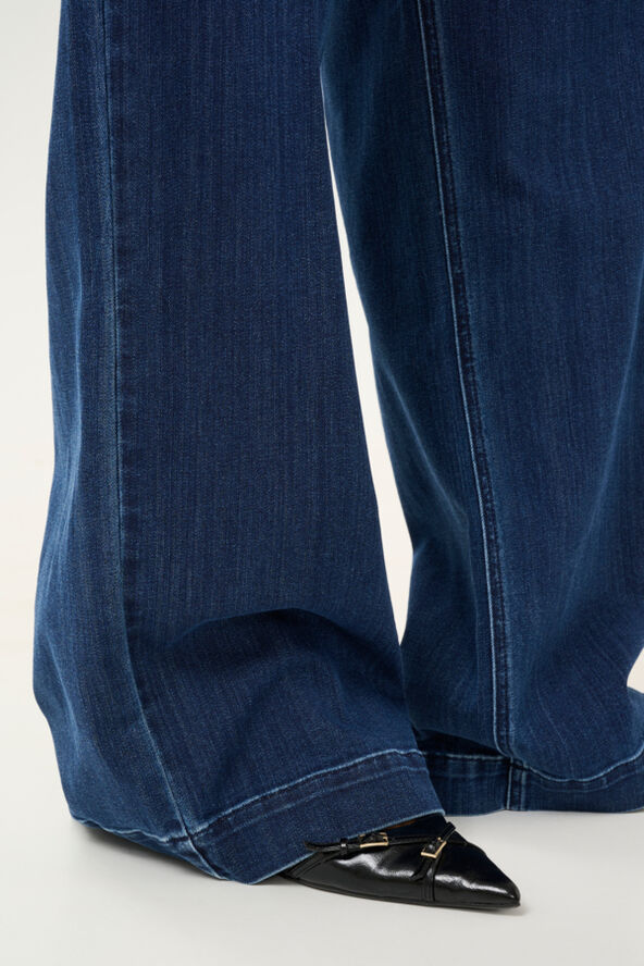 Kaffe KAlea Wide Jeans Dark blue denim