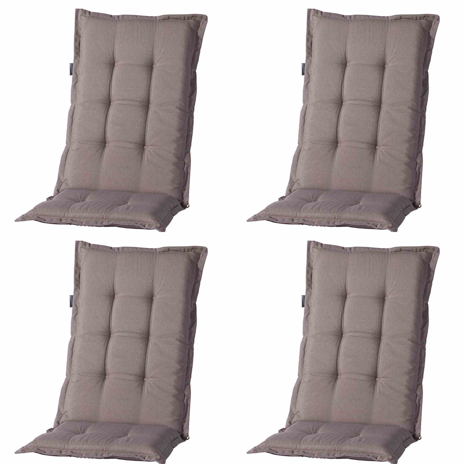 Sesselauflage hoch 4er-Set
